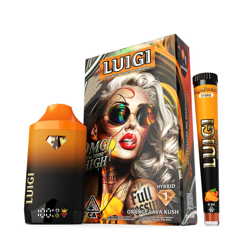 premium THC vape Luigi Series 6