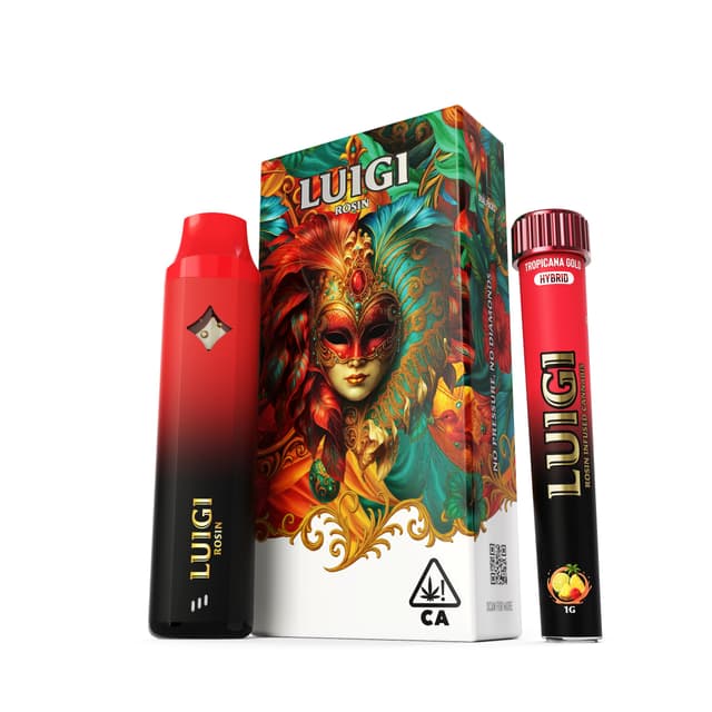 Luigi Rosin Pen - Tropicana Gold